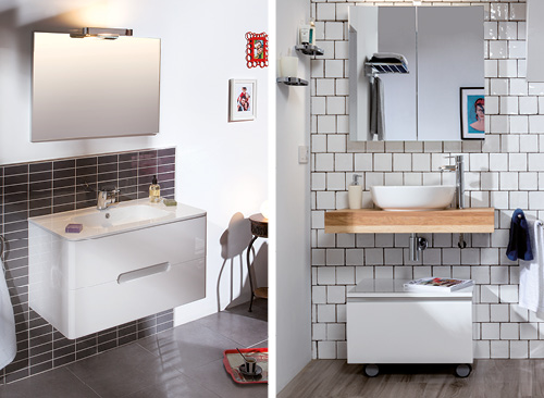 10 detalles para baños blancos y negros - Gibralcer - Azulejos, cocinas