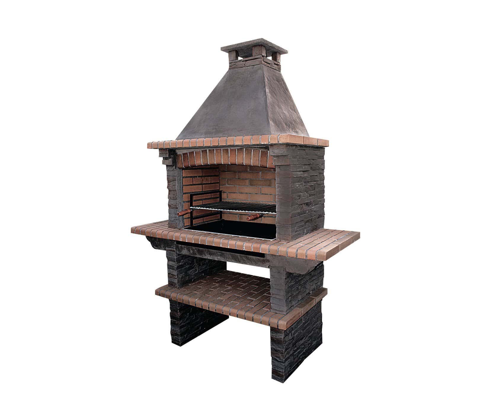 Barbacoa PAELLER BOCA castany prolongació 238x163 cm