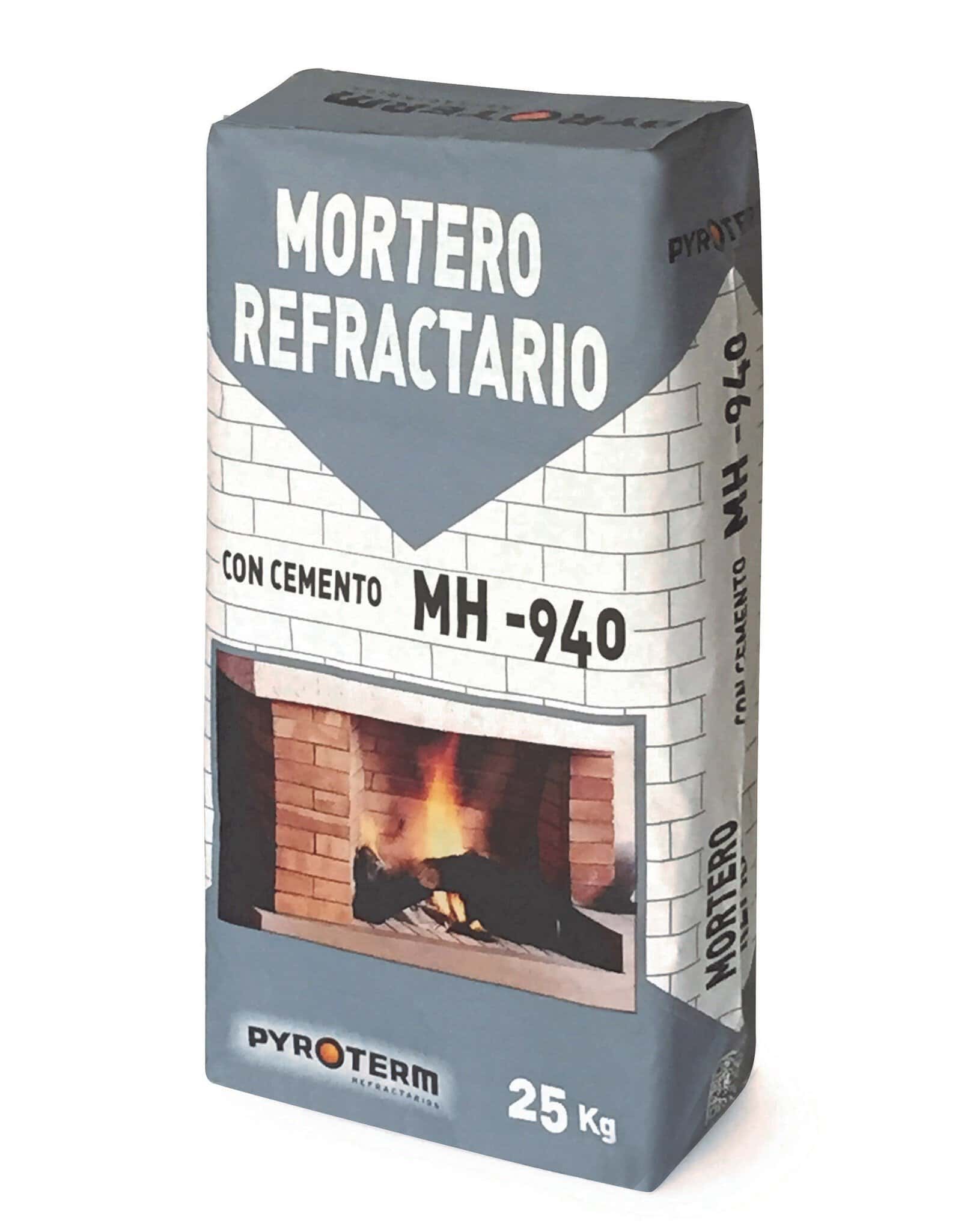 Morteros/chamotes Pyroterm sac mortero mh-940 (saco 25kg)