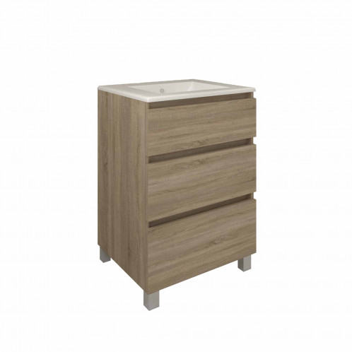 Mueble MANNING roble cambrian a suelo 60 cm