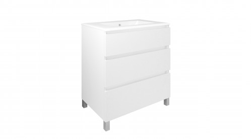 Mueble MANNING a suelo blanco mate 80 cm