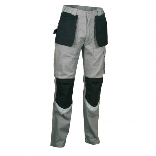 Pantalon Cofra mod. carpenter talla 50 gris/negro