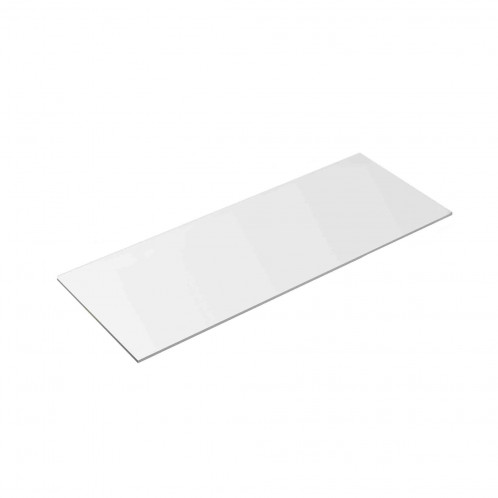 Tapa Solid Surface para mueble de baño Baho BIANCO II 100x46 cm 