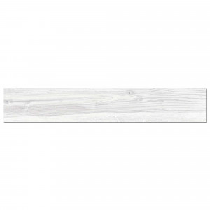 Pavimento porcelánico textura madera Terradecor SHERWOOD blanco interior 15x90 cm