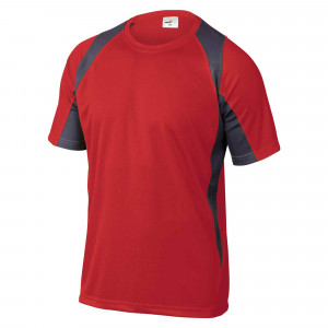 Pz.Deltaplus camiseta bali rojo/gris t.xxl