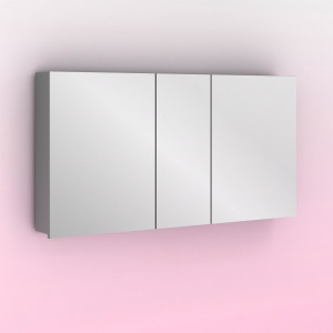 Espejo Amizuva MIDORI camerino gris asimétrico 120 cm