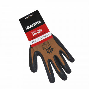 Pz.guantes Gamma blister 320 grip -talla 10-