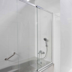 Mampara BATH de bañera transparente 100 cm