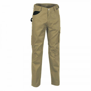 Pantalon Cofra mod. drill talla 52 beige/negro