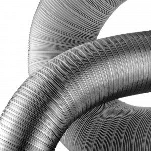 Tubo flexible de aluminio 5m y 100mm diámetro