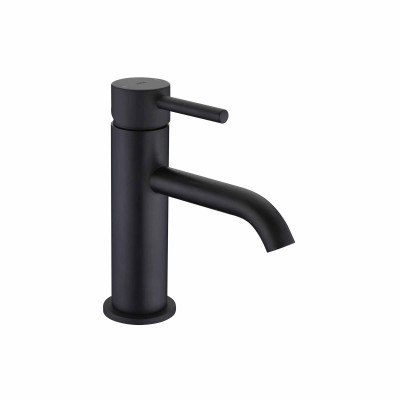 Grifo de lavabo Baho RONDO negro 17,7 cm 