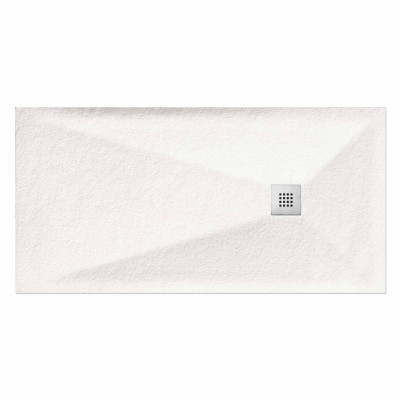 Plato de ducha Baho MARMA blanco 80x160cm 