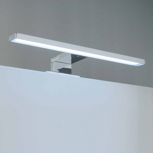 Aplic de bany LED Baho PULSAR de 30 cm cromat amb llum freda