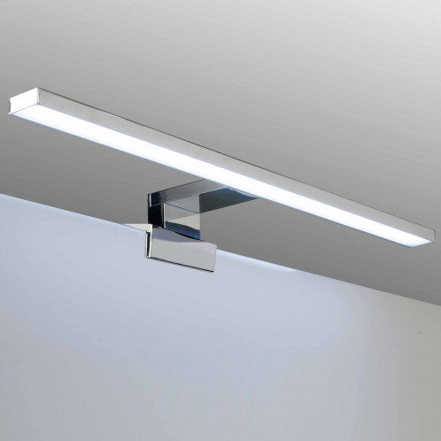 Aplic de bany LED Baho PULSAR de 45 cm cromat amb llum freda