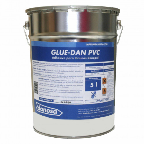 Bote adhesivo glue-dan pvc Danosa (5 lt)