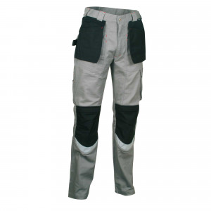 Pantalon Cofra mod. carpenter talla 54 gris/negro