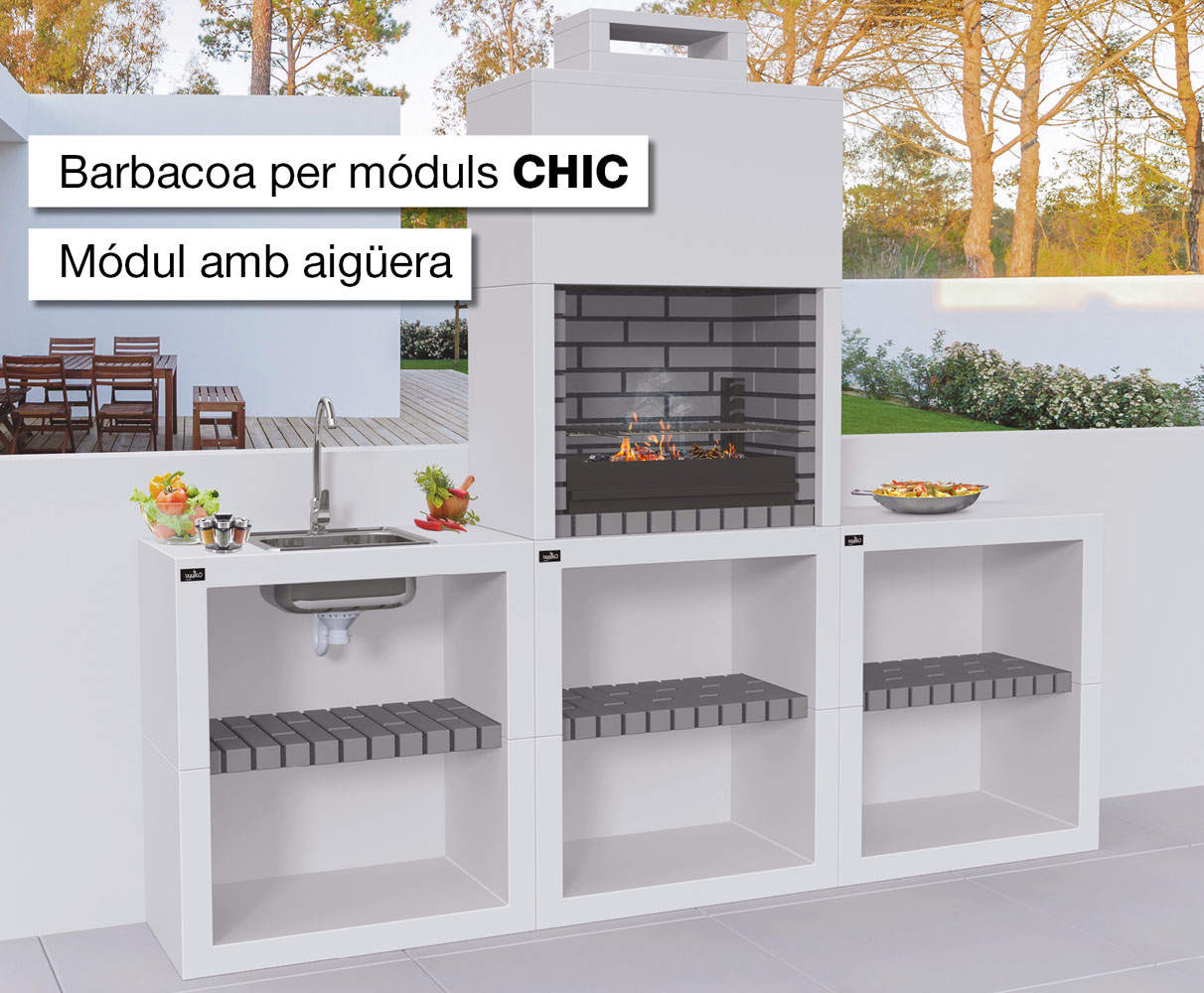 Barbacoa modular CHIC